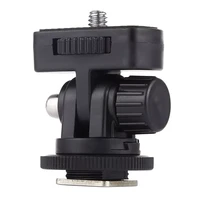 20221 pcs 14 inch screw thread cold shoe tripod mount adapter camera mount adapters camera cold shoe accessories