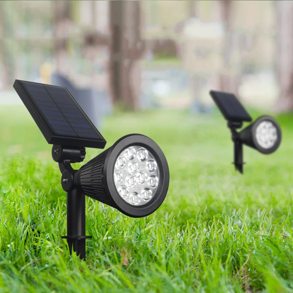 

Colorful RGB Ground Plug Light for Garden Courtyard Landscape Decoration Heat Resisting Outdoor Spotlight Solar Power Lamp