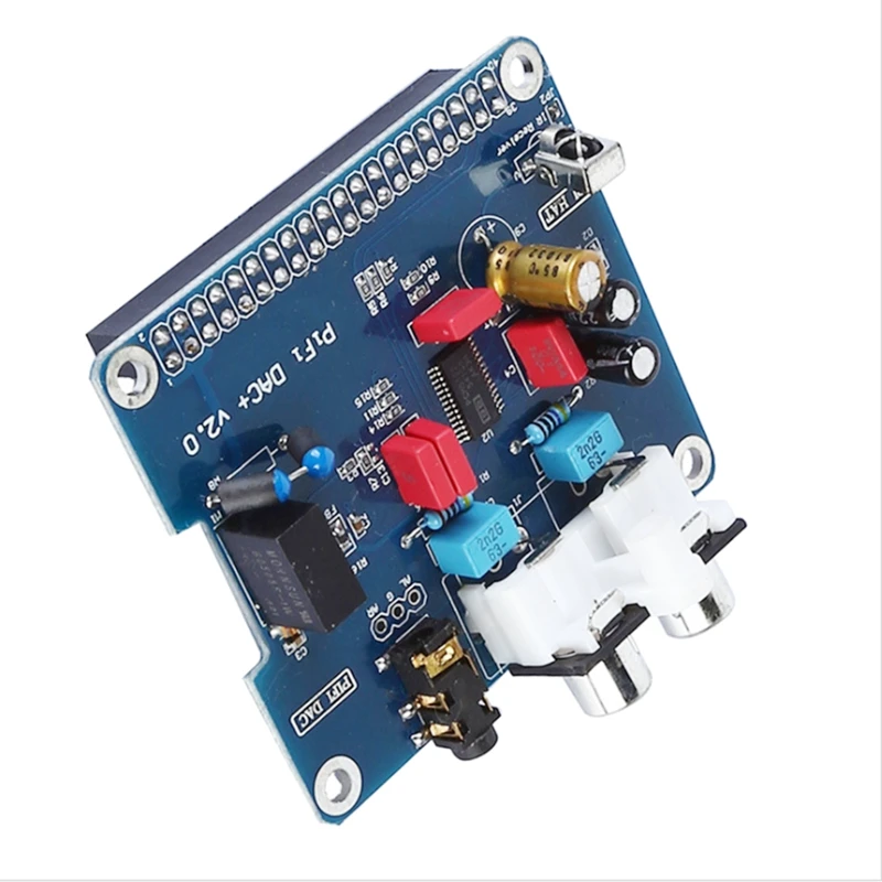 PCM5122 для Raspberry Pi B + 2/3B HIFI ЦАП звуковая карта Цифровой аудиомодуль Интерфейс I2S