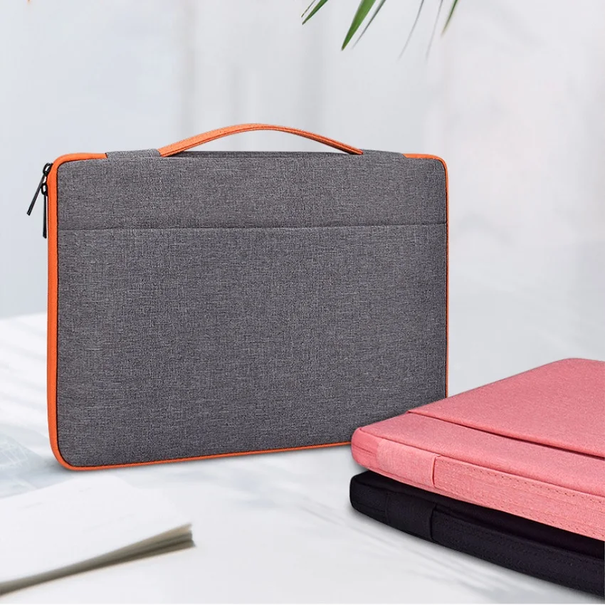 

13.3 14.1-15.4 15.6 Notebook Laptop Bag Sleeves Waterproof Polyester Apple Briefcase for Lenovo XiaoMi Huawei Computer Handbag