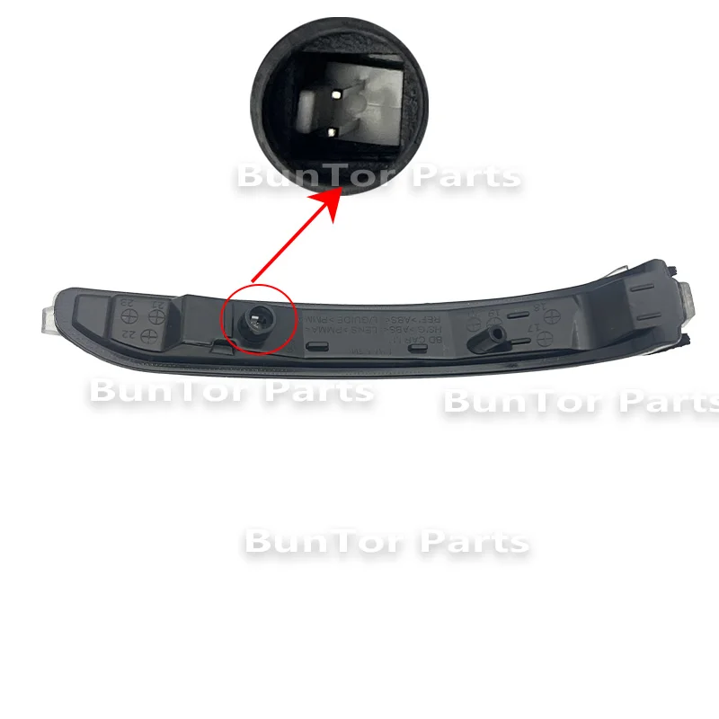 Фото Указатель поворота в зеркале заднего вида для KIA CERATO/K3 2019-2025 # 87614-M6000 87624-M6000 Указатель поворота в боковом зеркале (левый или правый) №3