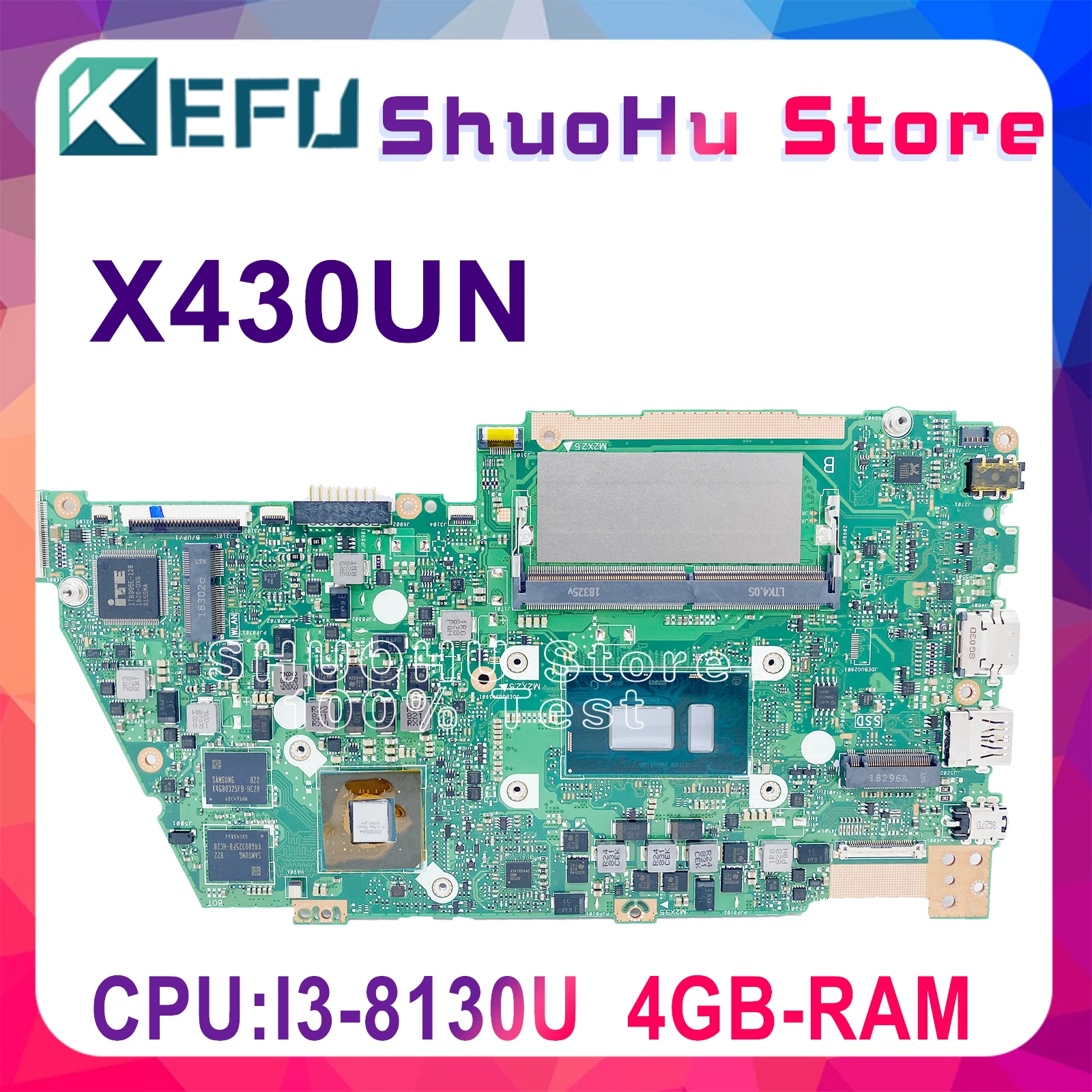 

Материнская плата X430UN для ASUS VivoBook S14 X430U A430U S4300U X430UA