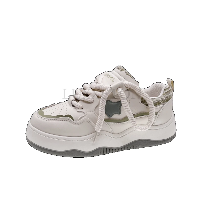 

2023 Students Women Shoes Sneakers Mixed Color Fashion Outdoor Ins Causal Shoes Female Ladies Footwear Thick Casual SneakersWome