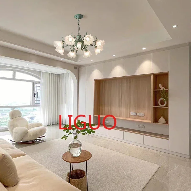 Современные романтические люстры с цветами искусство фотосессия цепочка для