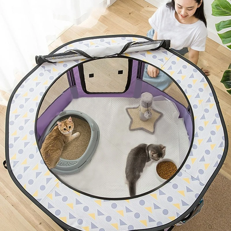 

YOKEE Cat and dog delivery room pet pregnancy delivery room folding closed tent dog universal breeding box dog cat kennel