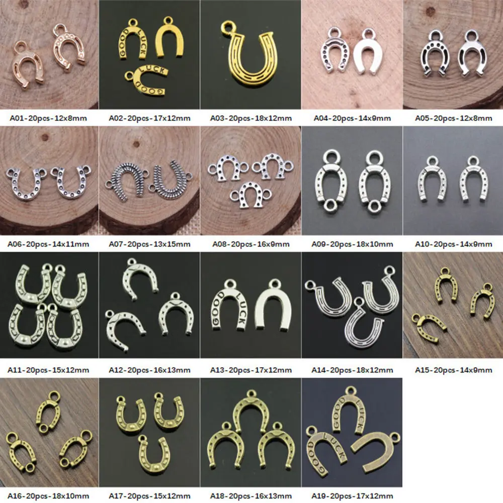 

New Arrival Tool Horseshoe Charms For Jewelry Making Gifts For Women