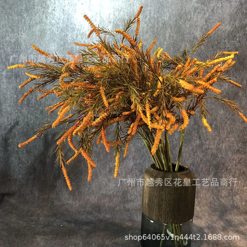 

Simulation Salvia Officinalis Nordic Home Decoration Artificial Plastic Flower Wedding Layout Simulation Autumn Color Salvia Off