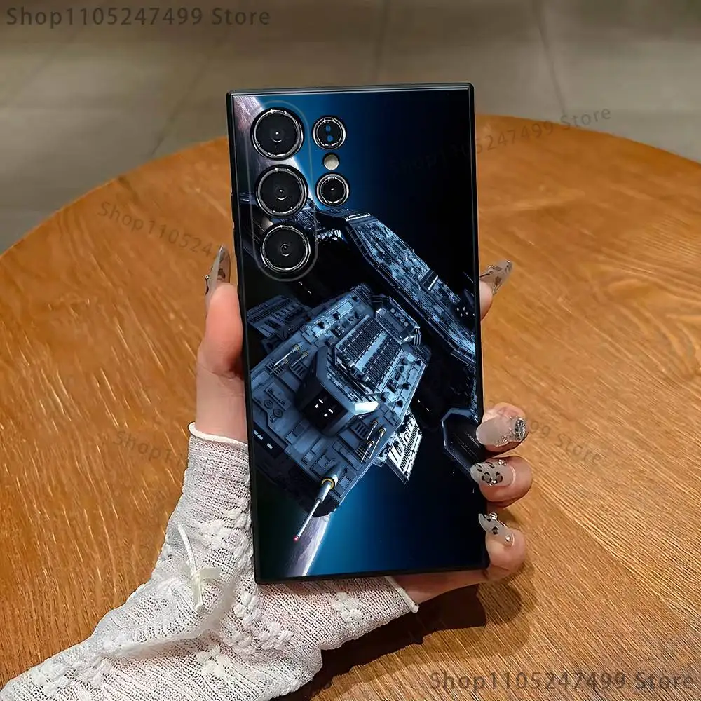 Чехол для телефона Stargate Atlantis для Samsung S 25,24,23,22,30,21,10,9,Ultra,Plus,Lite,FE,4,5 G, черный мягкий чехол (art.: 3920d45565321) - 3920d45565321