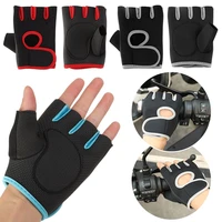 sports anti slip accessories breathable cycling gloves half finger fitness exercise gloves anti slip mittens