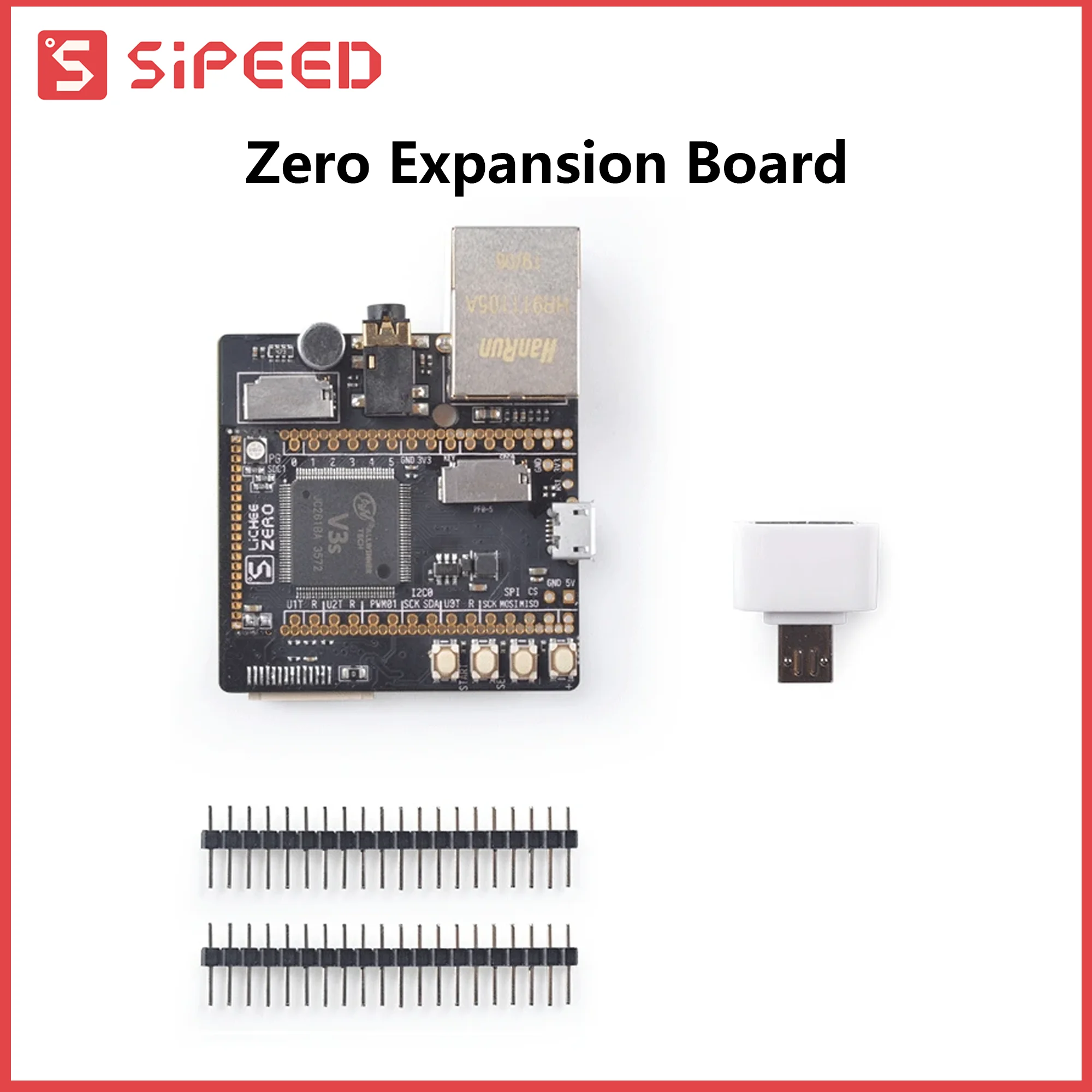 Фото Sipeed Lichee Zero V3S Макетная плата Linux Стартовая основная плата ARM Cortex-A7 Core №3