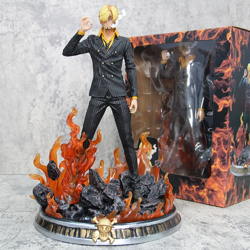 

Sanji Gk Statue One Piece Anime Figure Straw Hat Pirates Resonance Series With Base Dream Sanji 37cm Pvc Doll Gifts For Kids