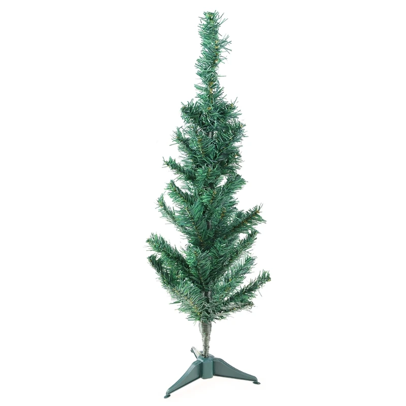 

PVC Artificial Christmas Tree with Stand Ornament Adornment Desktop Decoration