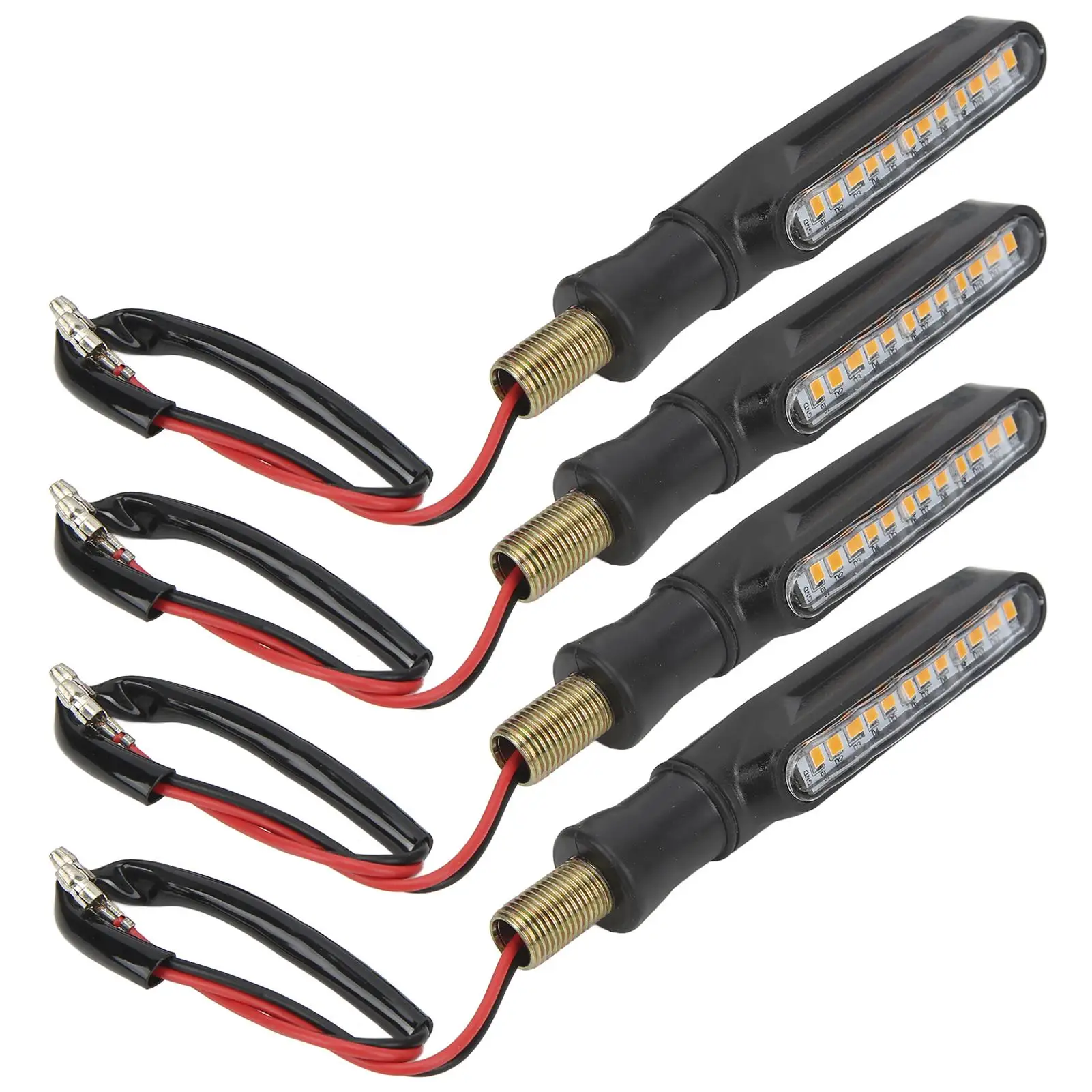 Светодиодные указатели поворота для мотоцикла 12 В универсальные дневные ходовые