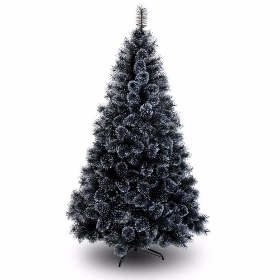 

2020 Black pine needle Christmas tree with snow, outdoor, home, hotel, shopping mall decoration essential Christmas tree