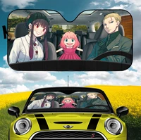 spy x family anime car auto sunshades