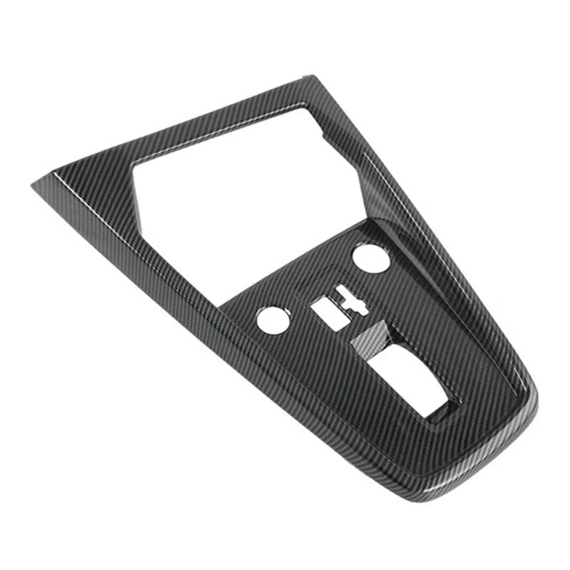 Задняя панель крышка рамы отделка Стайлинг автомобиля переключение передач