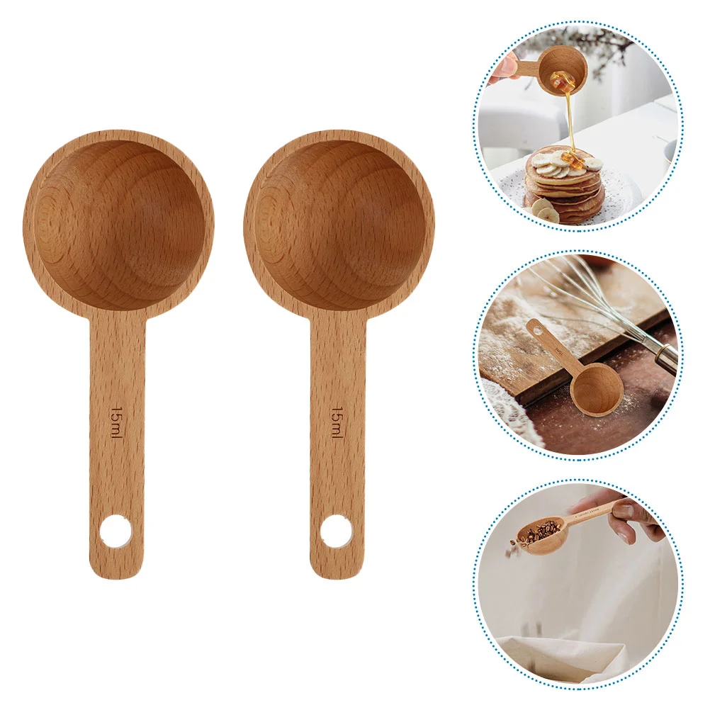 

Scoop Spoon Coffee Tablespoon Wooden Measuring Measure Tea Kitchen Wood Tools Teaspoon Measurement Soup Flour Oatmealloose Rice