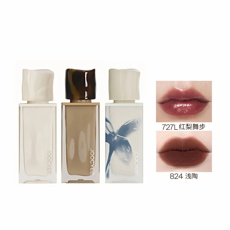 

Joocyee Water Wave Lip Glaze Blue Night Mirror Water Gloss Lipstick Pure Desire Powder Mist Lip Makeup