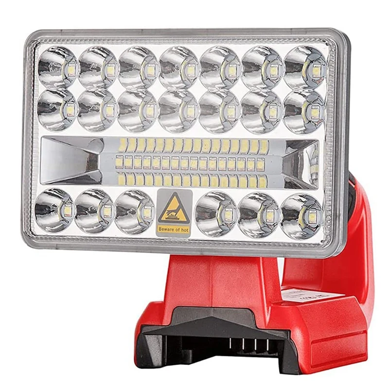 

JHD-Work Light Rechargeable For M18 18V Li-Ion Battery Outdoor Spotlight LED Light Flashlight For Outdoor Camping