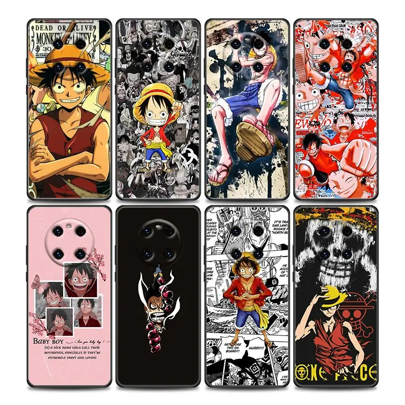 

Anime One Piece Monkey D. Luffy Phone Case for Huawei Y6 Y7 Y9 2019 Y6p Y8s Y9a Y7a Mate 10 20 40 Pro Lite RS Silicone Case