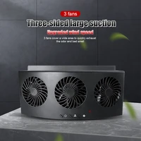 electric fan with 3 air outlets cooling device suitable for kitchen and car