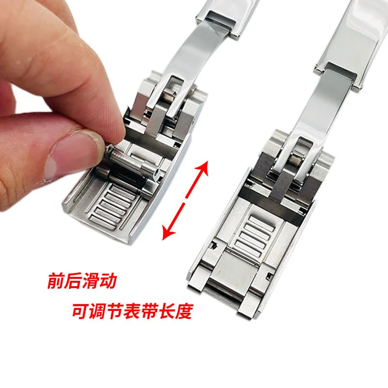 

Clasp 18mm 20mm Stainless steel Watch Buckle Folding Clasp Fit For watchband accessories