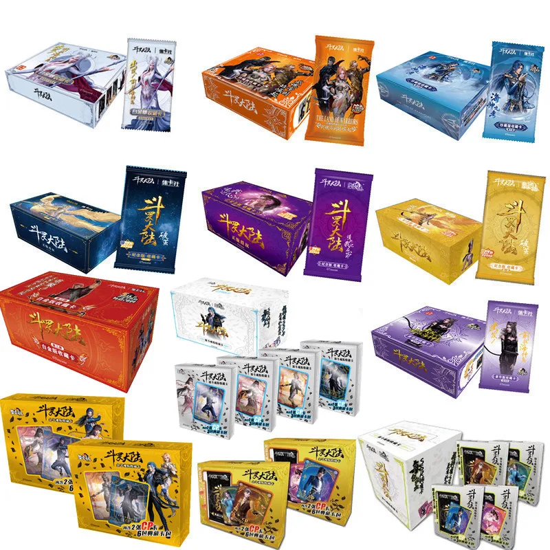 Новинка 2023, карта Soul Land, периферийная карта Tang San Xiaowu UR, SSR Wuhun Booster Box, хобби для игр, детские подарки на день рождения, игрушки