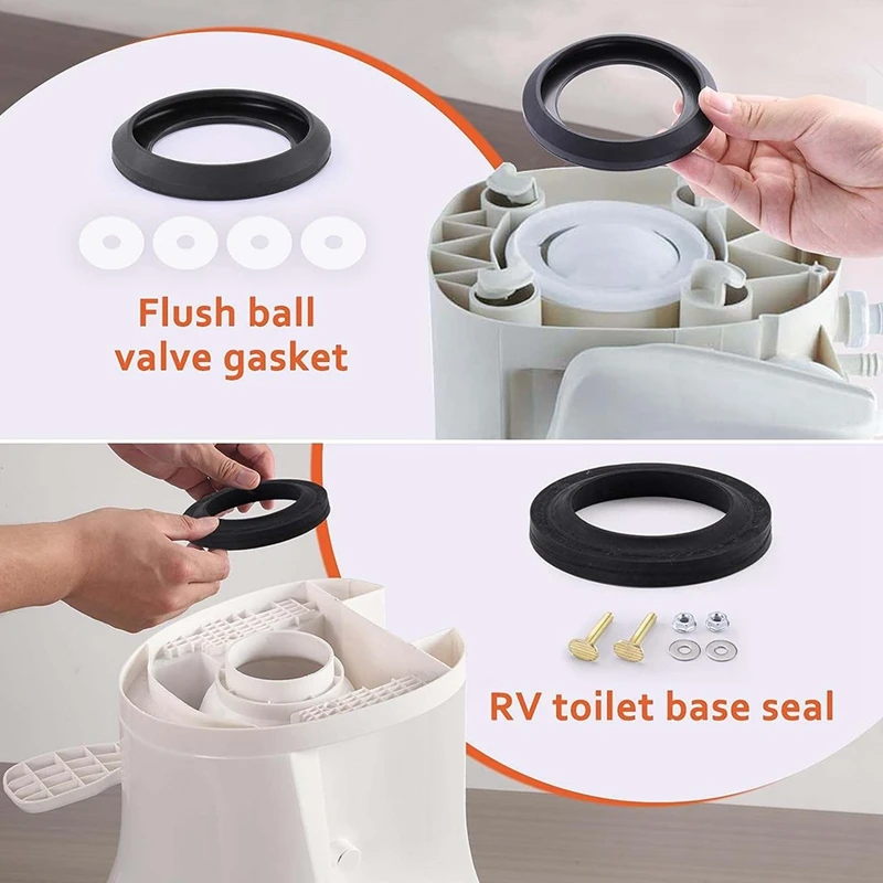 Комплект уплотнений для унитаза RV 34120 12524 запасные аксессуары деталей уплотнение