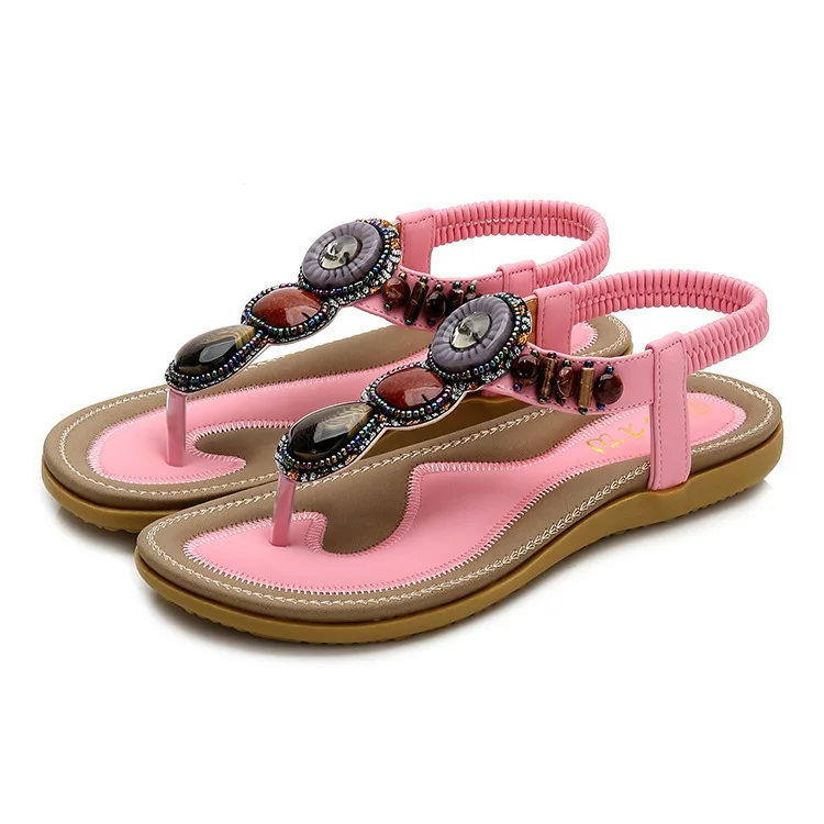 Шлепанцы женские на платформе с открытым носком без каблука