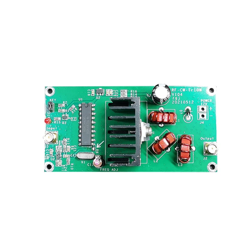 

10W 13.56Mhz Wireless Power Amplifier QRP Radio CW Transmitter Kit (Finished Board)