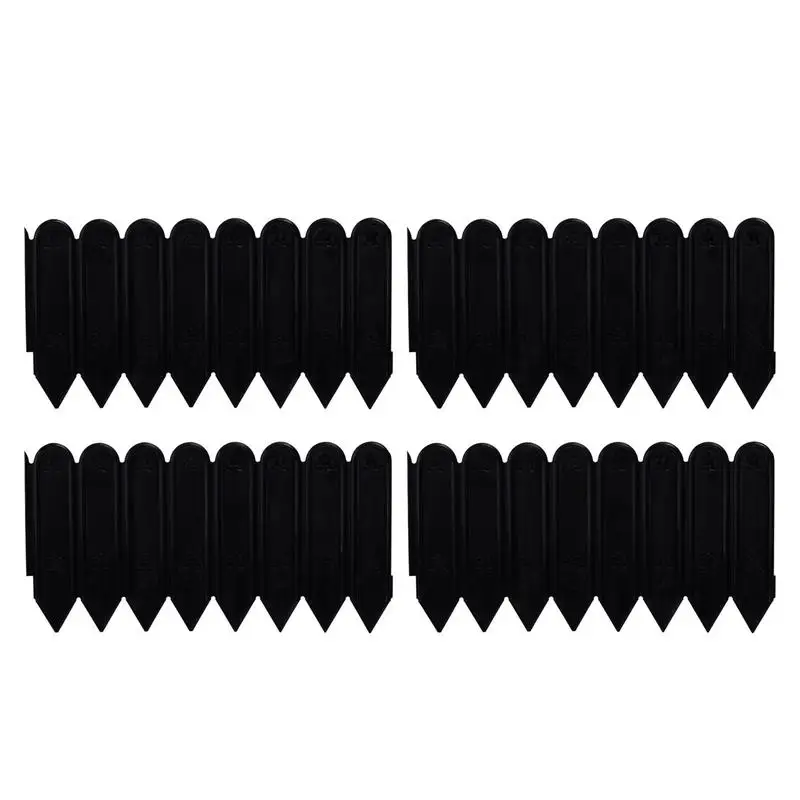 

Garden Borders And Edging Garden Decorative Fences Garden Edging Decorative Border Recycled Pack Of 4 Garden Fences And Borders