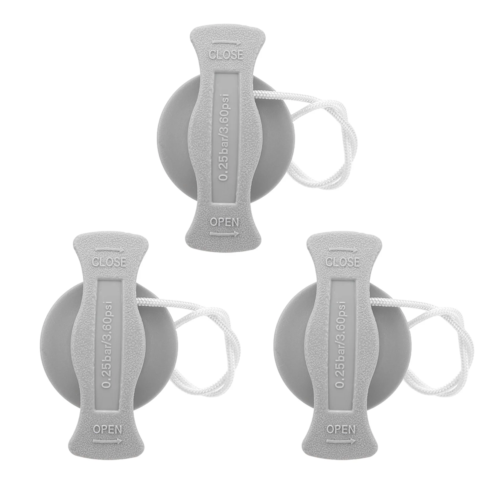 Клапан для надувной лодки 8 зубьев 3 шт.