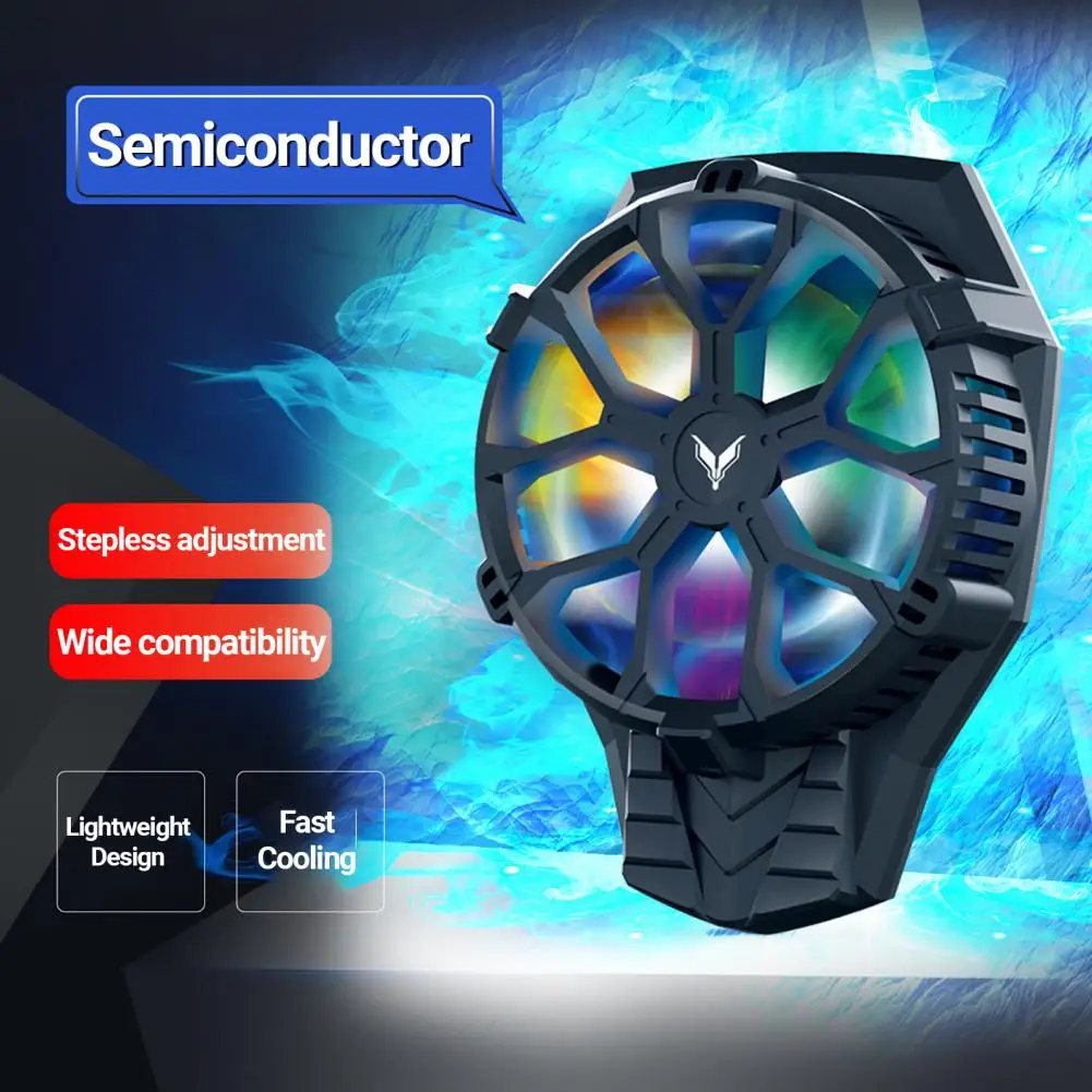 

Новый охлаждающий полупроводниковый вентилятор для телефона, кулер для геймпада телефона, вентилятор для мобильного телефона охлаждение д...