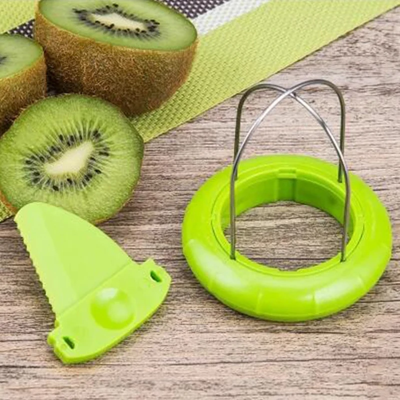 

Kiwi Cutter Stainless Steel Detachable Fruit Peeler Slicer Cooking Tools Lemon Pitaya Peeling Gadgets For Kitchen Accessories