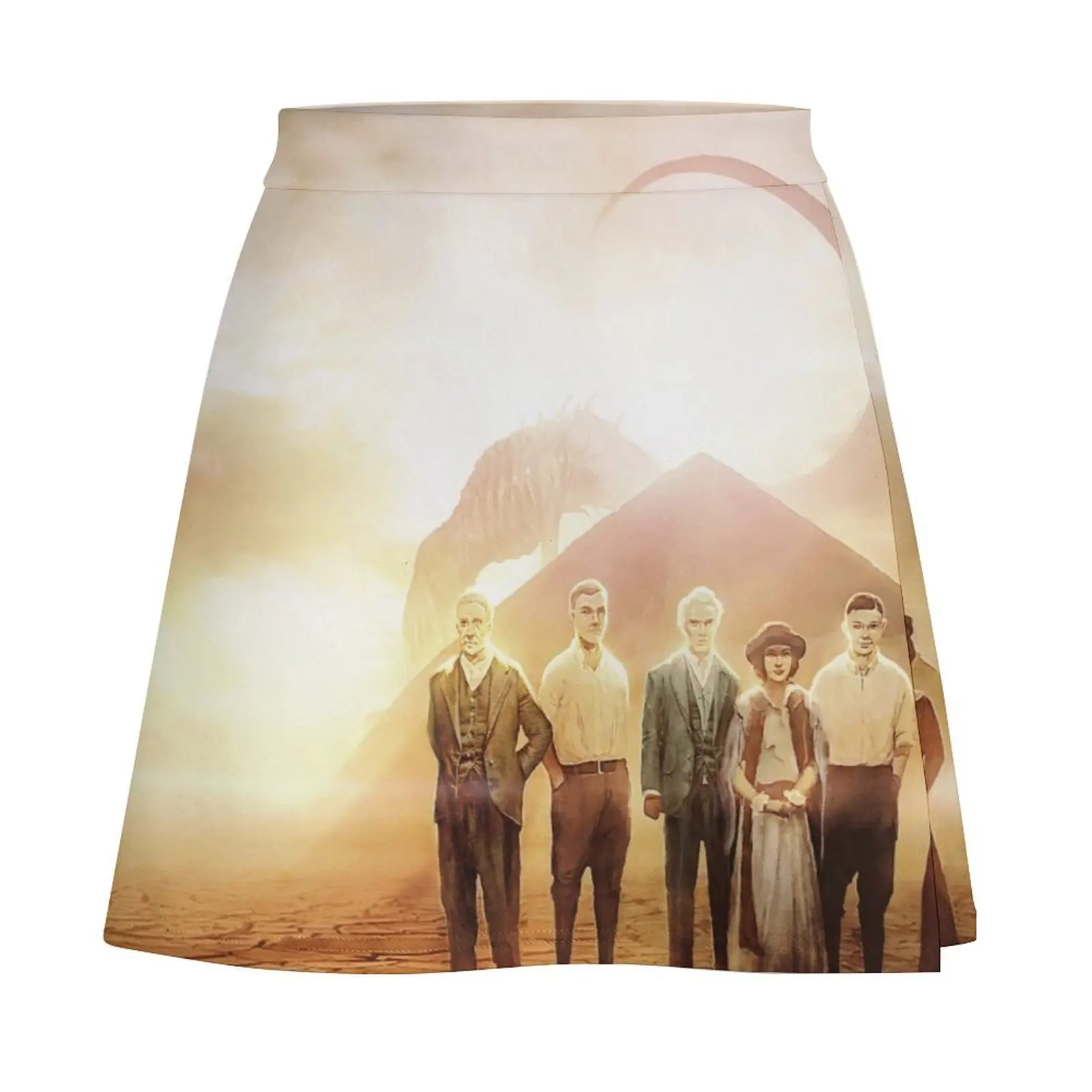 Маски Nyarlathotep Book 1 обложка от Rhys Pugh and Sam Lamont Мини-юбка Юбка для девочек сексуальные