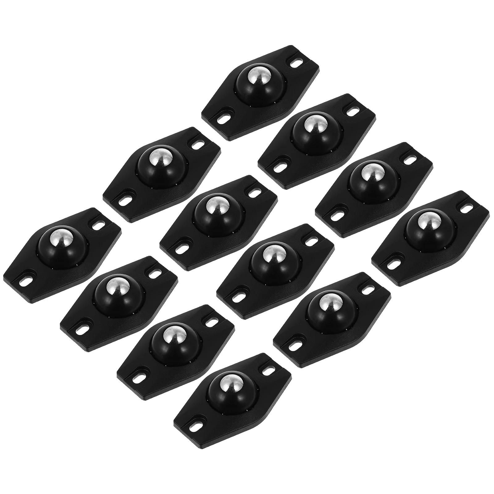 

12Pcs Swivel Wheels Stainless Steel Rotation Caster Wheels Sticky Caster Carton Wheels Trash Can Bottom Wheel Bins Caster Wheel