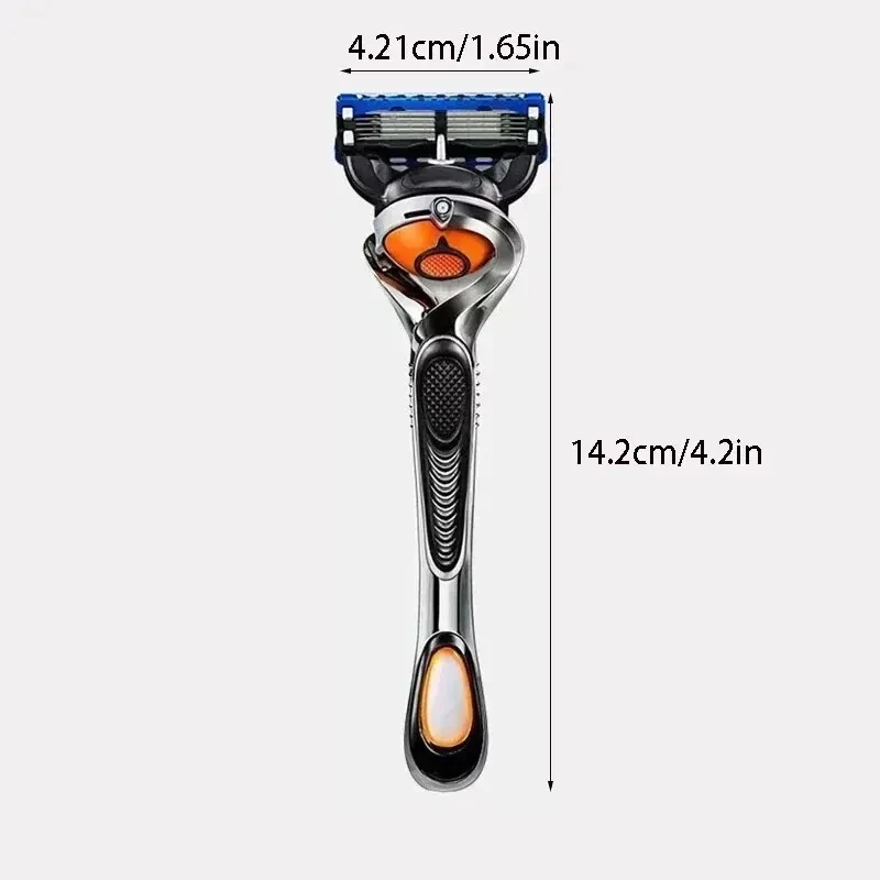 5-слойное лезвие для бритвы мужское ручное безопасное классическое многоразовое