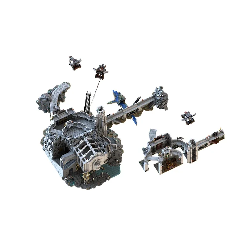 12661 деталь MOC Fantasy Helms Deepss Ultimates LORDess Mod: Эпическая модульная DIY-модель, конструктор, игрушка-подарок на день рождения (art.: 3920db57fe95f) - 3920db57fe95f