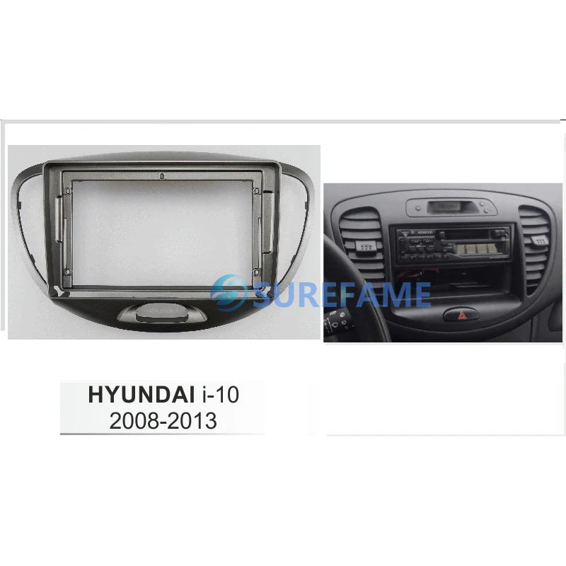 Панель радиоприемника автомобильная 9 дюймов для HYUNDAI i10 2008-2013 г. i-10 | Автомобили и