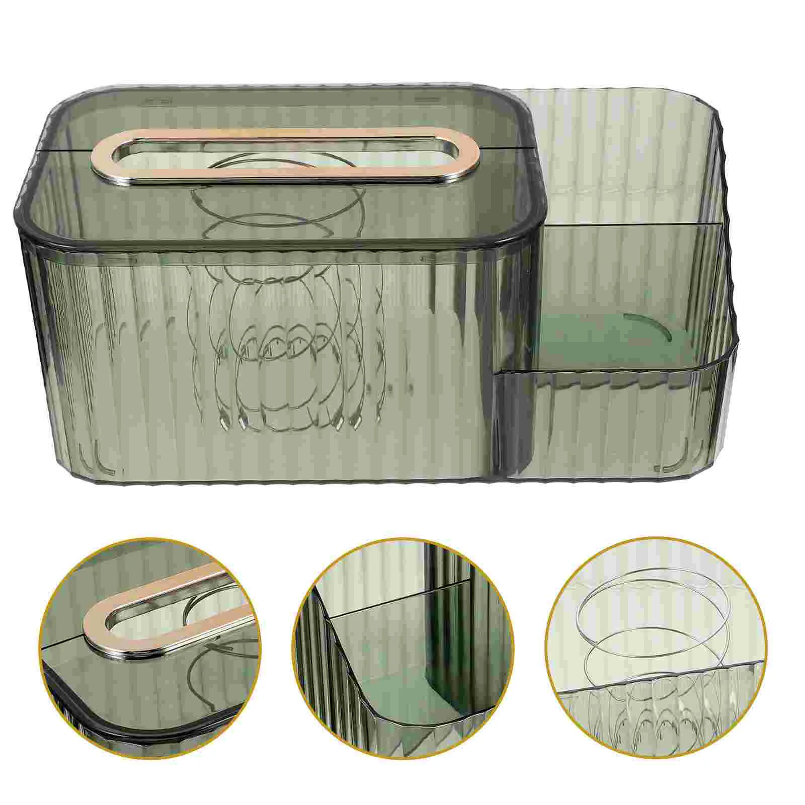 

Box Tissue Holder Napkin Storage Remote Organizer Control Paper Dispenserdesk Table Cover Decorative Rectangular Countertops Car