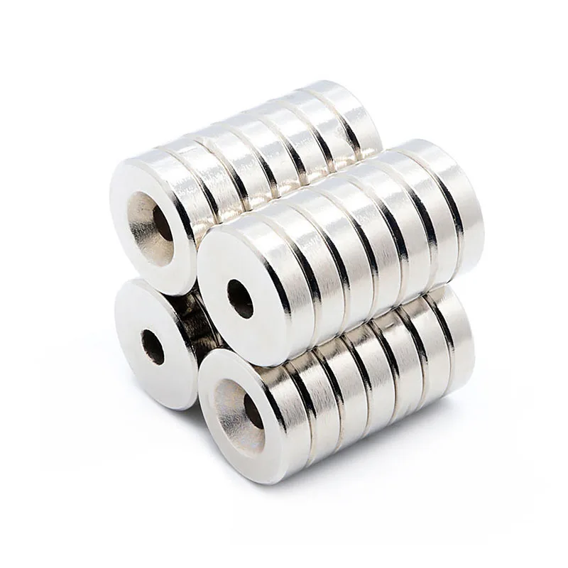 

2-20pcs Small Countersunk Round NdFeB Neodymium Magnet Powerful Rare Earth Permanent Fridge Magnets for DIY