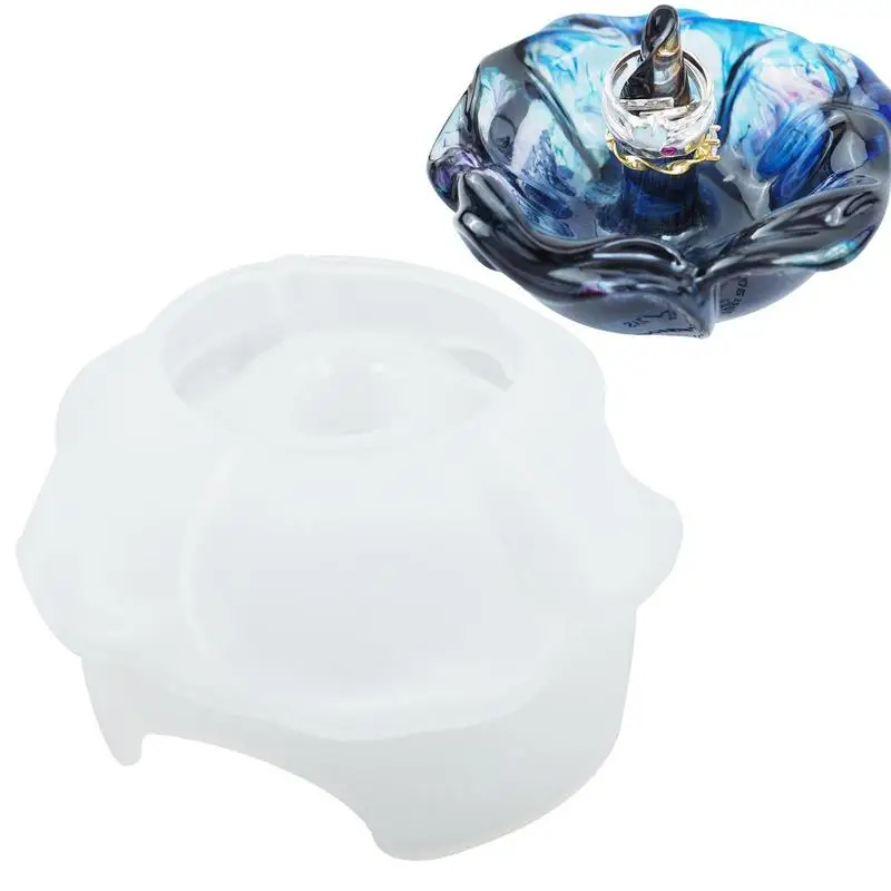 

Ring Holder Silicone Mold Ring Bowl Resin Molds Ring Holder Silicone Molds For Epoxy Resin Ring Flower Bud Molds For Ring Stand
