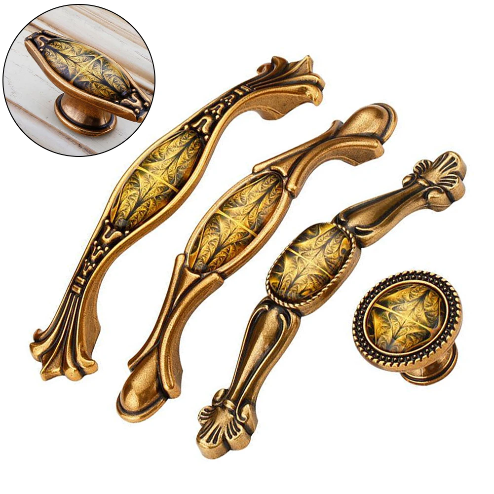 

Antique Furniture Handles Door Pulls Knob Zinc Alloy Cupboard Closet Drawer Kitchen Cabinet Knob Cupboard Drawer Handle