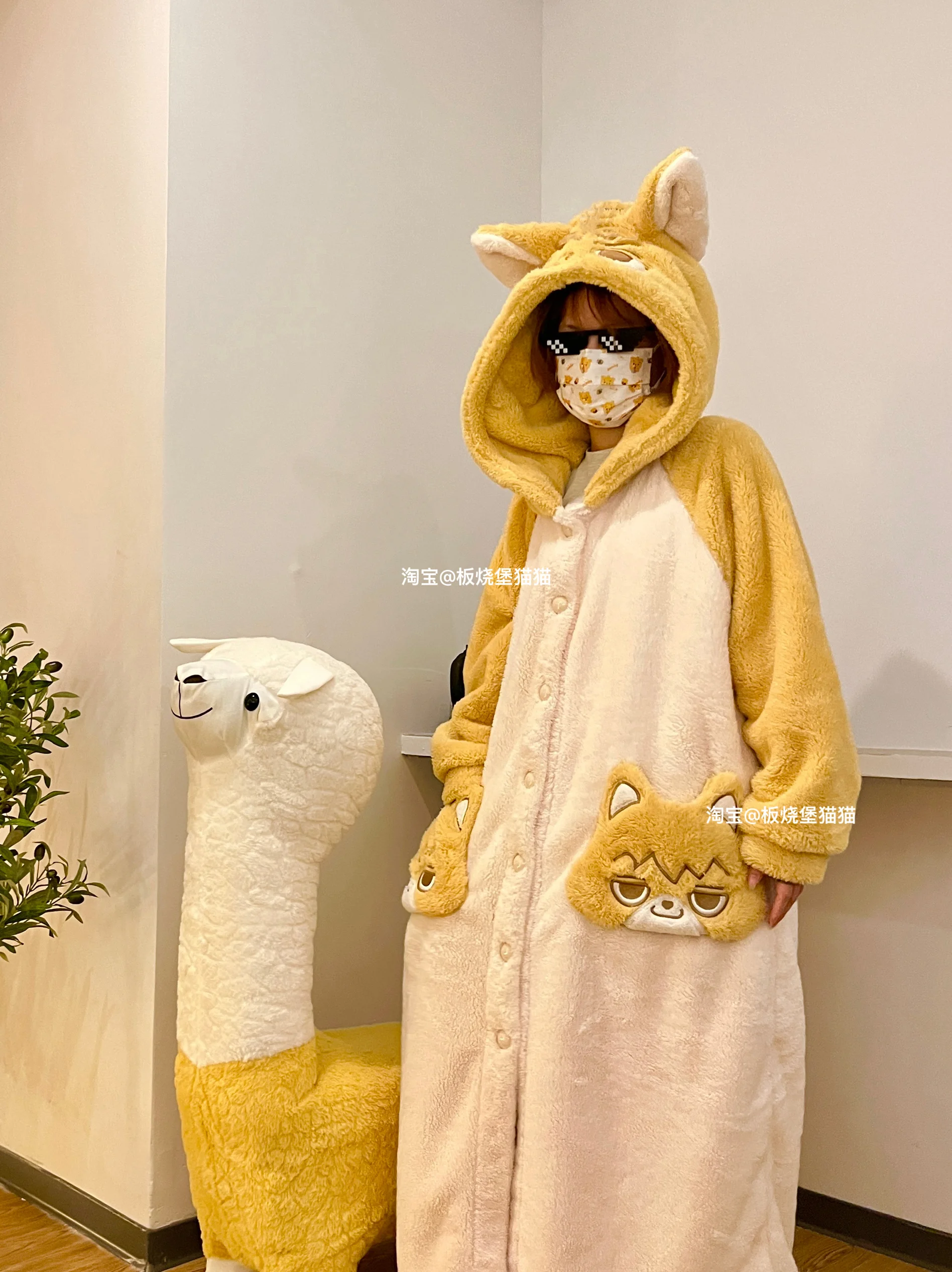 Аниме Mob Psycho 100 Reigen Arataka пушистый ночной халат для косплея ночная рубашка с героями