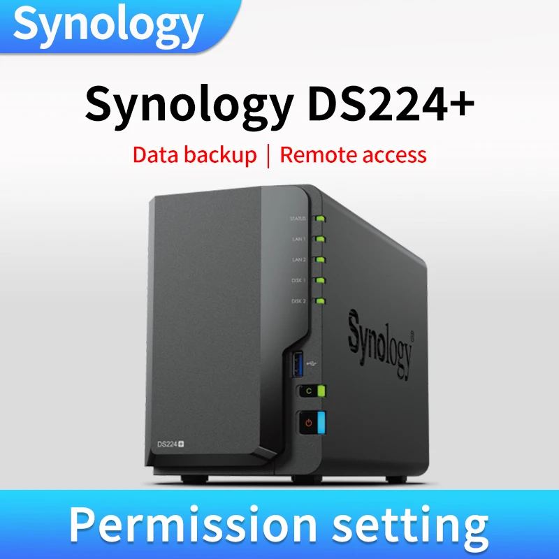 Сетевое хранилище Synology DS224 + NAS персональное Облачное семейство хост-серверов с