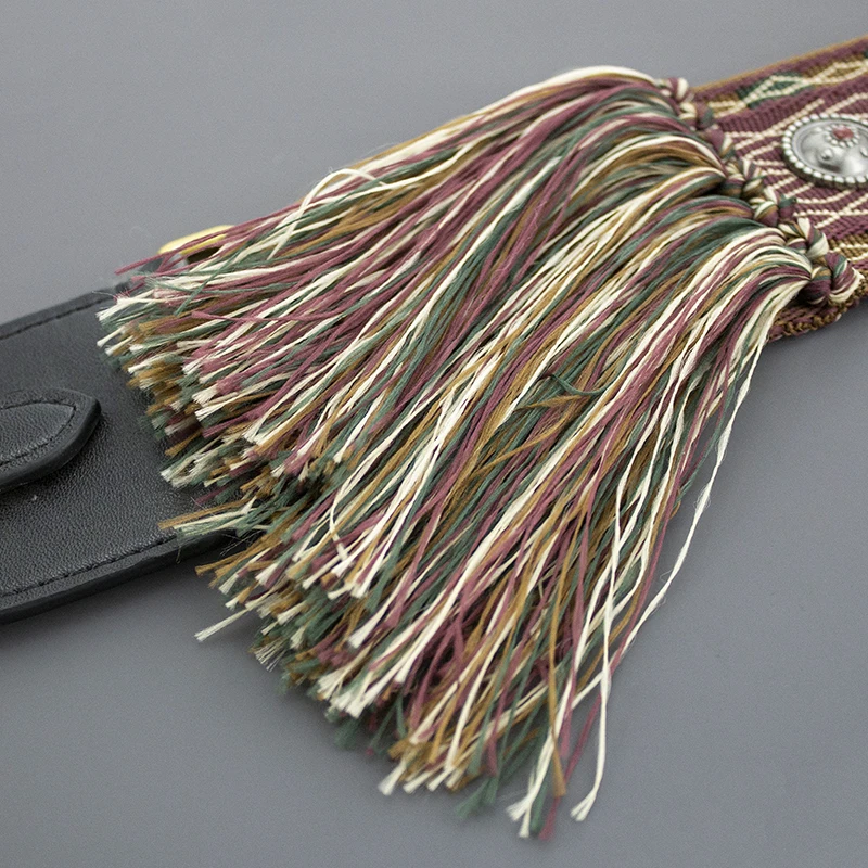 6cm Shoulder Strap For Saddle Bag Fashion Tassel Canvas Bag Strap Accessorie For Handbags Luxury Design Crossbody Bag Strap