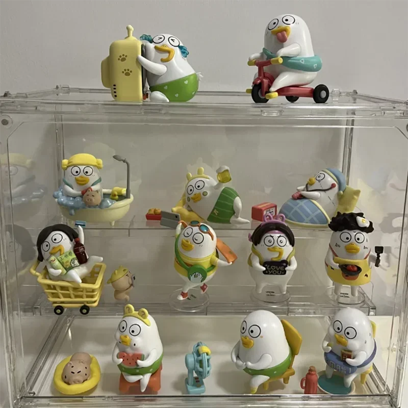 Фото Nuine Duckyo Leisure Life Series слепая коробка игрушки Kawaii кукла Caja Ciega фигурка Caixas модель-сюрприз игрушка Xmas Mystery Box №5