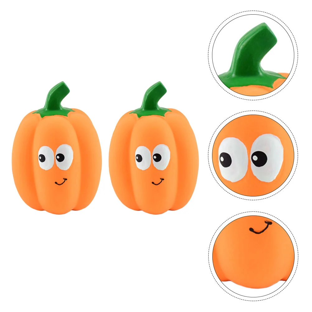

Pet Toy Pumpkin Dog Molar Playing Supplies Training Puppy Teething Chew Educational