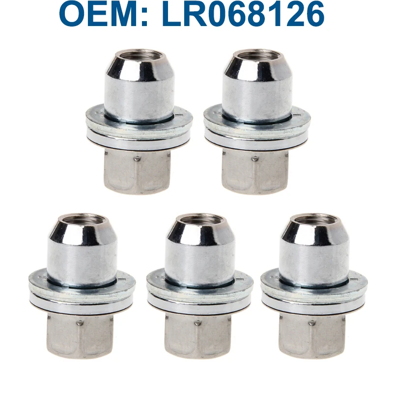 

5 Pcs Alloy Wheel Nut LR068126 for land rover Discovery 3 4 5 Range Rover Sport