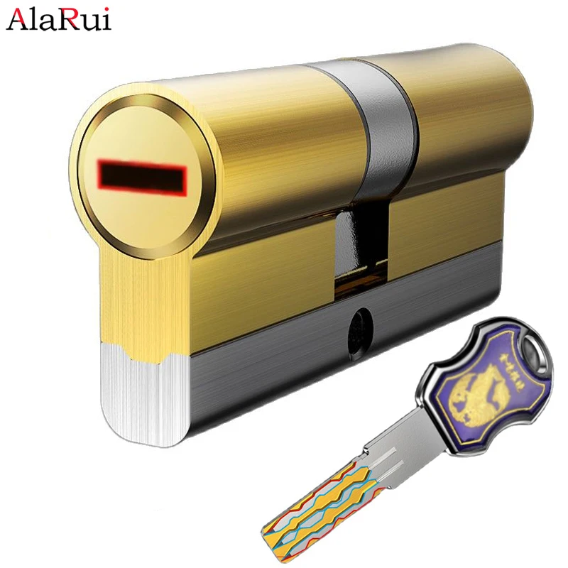 

Врезной дверной замок высокой степени C, цилиндр со скрытой камерой 11 мм, можно изготовить на заказ ключ с открытием нескольких цилиндров, кл...